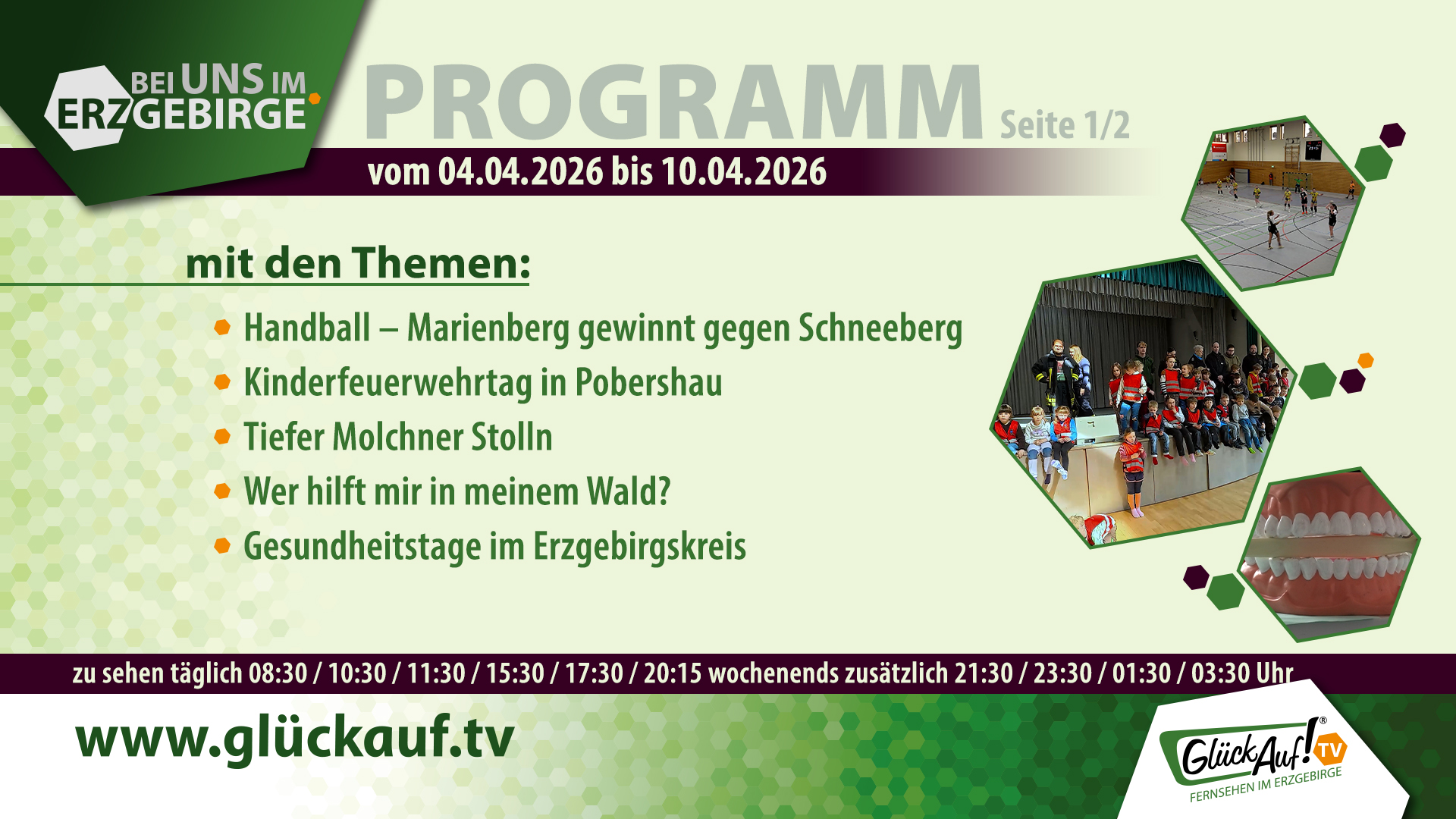 Bei uns im Erzgebirge für die Woche vom 04.04.2026 bis 10.04.2026