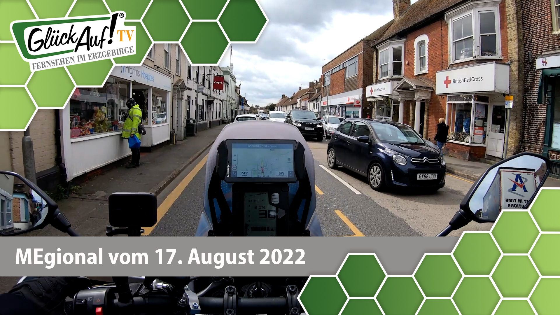 MEgional am 17. August 2022 - mit dem Weltreisenden Pobershauer in England