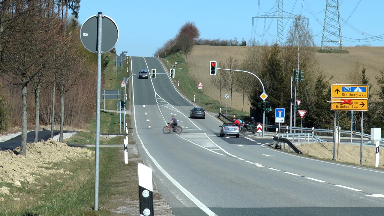 MEgional am 15. April 2020 mit einer Radweg-Freigabe in Brünlos
