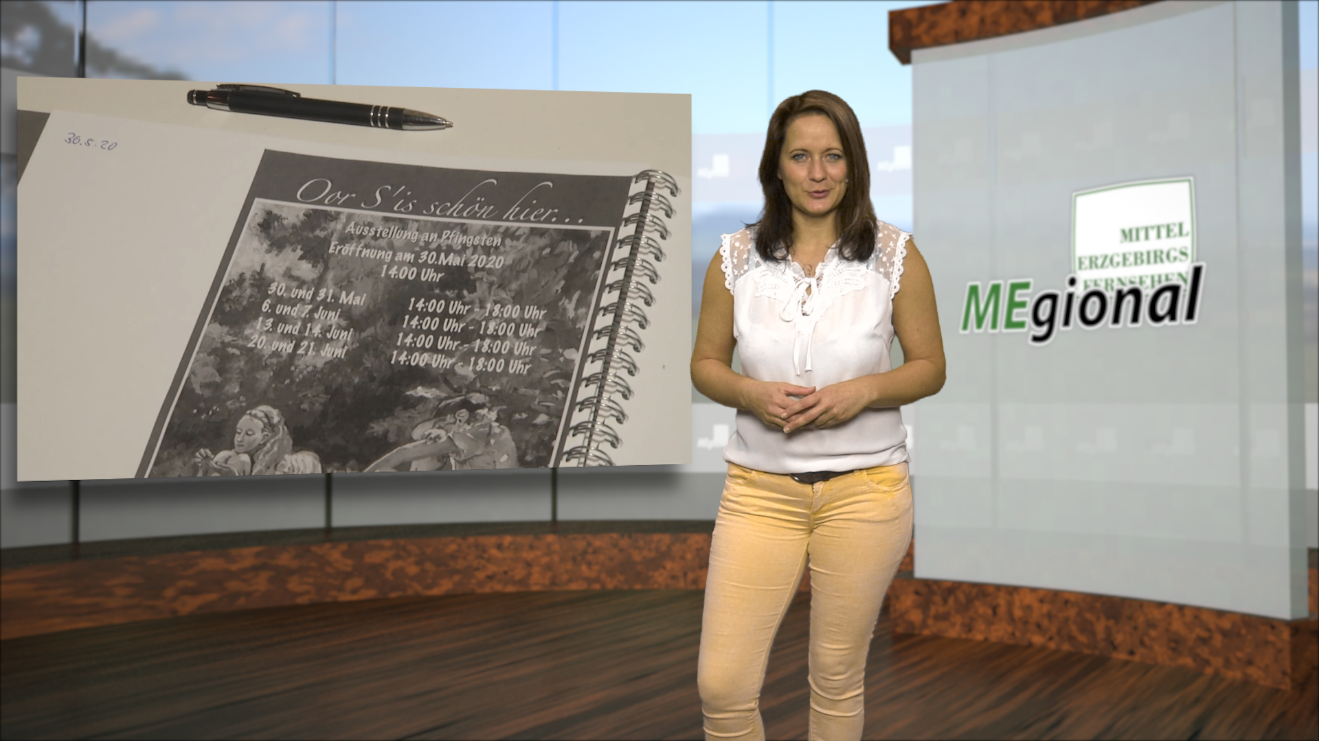 MEgional am 2. Juni 2020 mit Kunstoffen in Krumhermersdorf