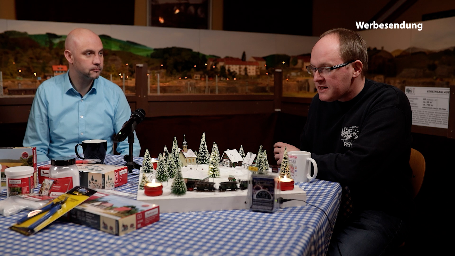 Advent dr hemm in der 51. Kalenderwoche mit einem Basteltipp der Zschopauer Modelleisenbahnfreunde