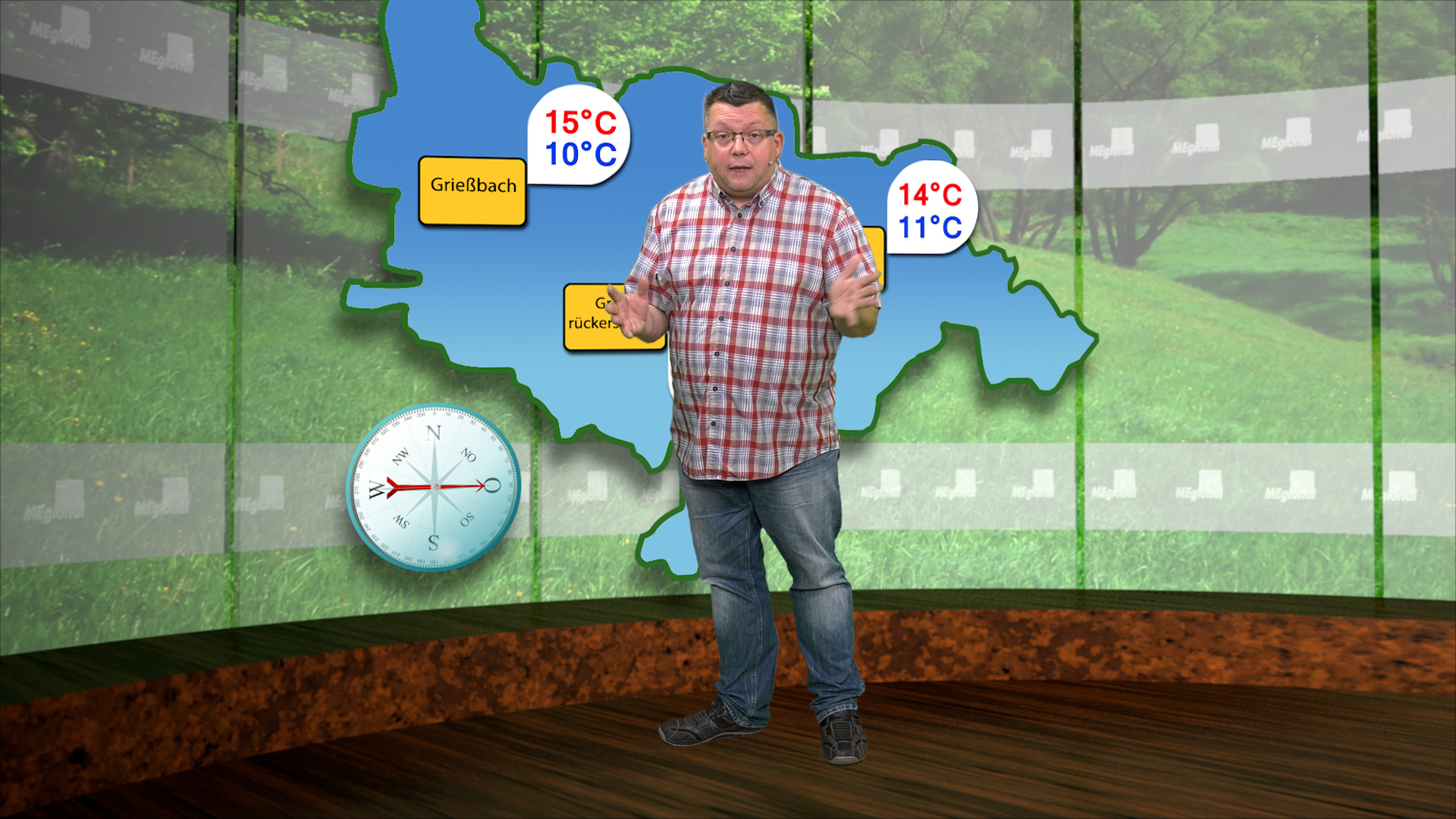 MEgional am 23. Oktober 2020 mit dem Wochenendwetter