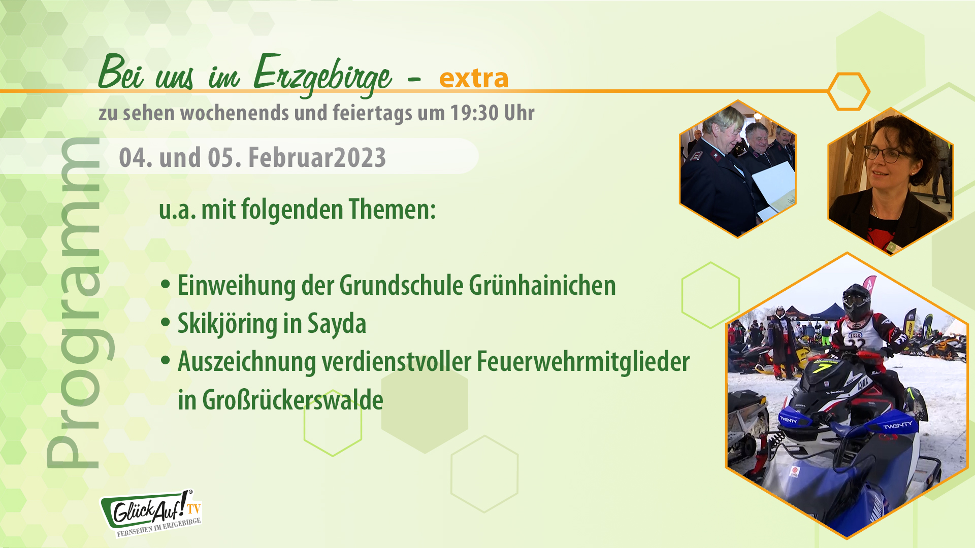 Bei uns im Erzgebirge - extra für die 06. Kalenderwoche 2023