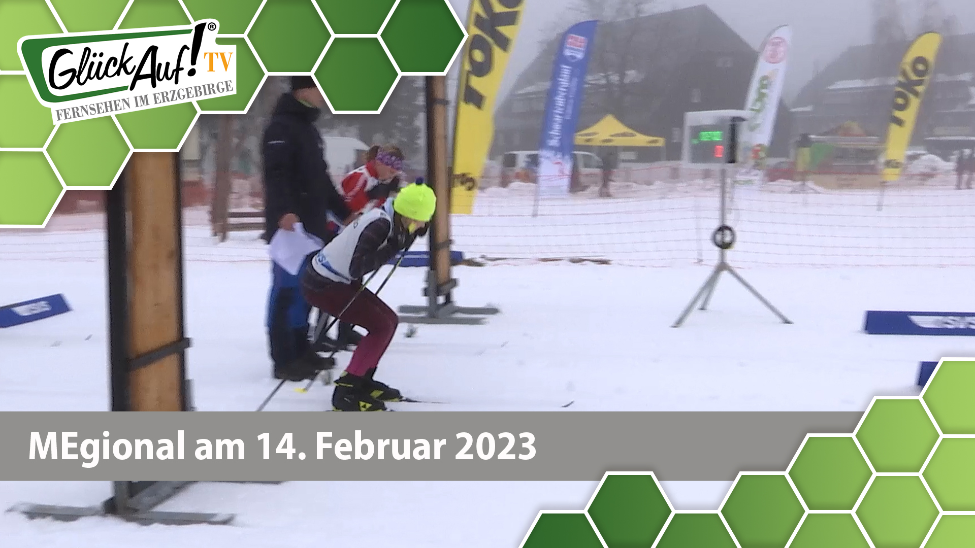 MEgional am 14. Februar 2023 - mit dem 100. Schwartenberglauf