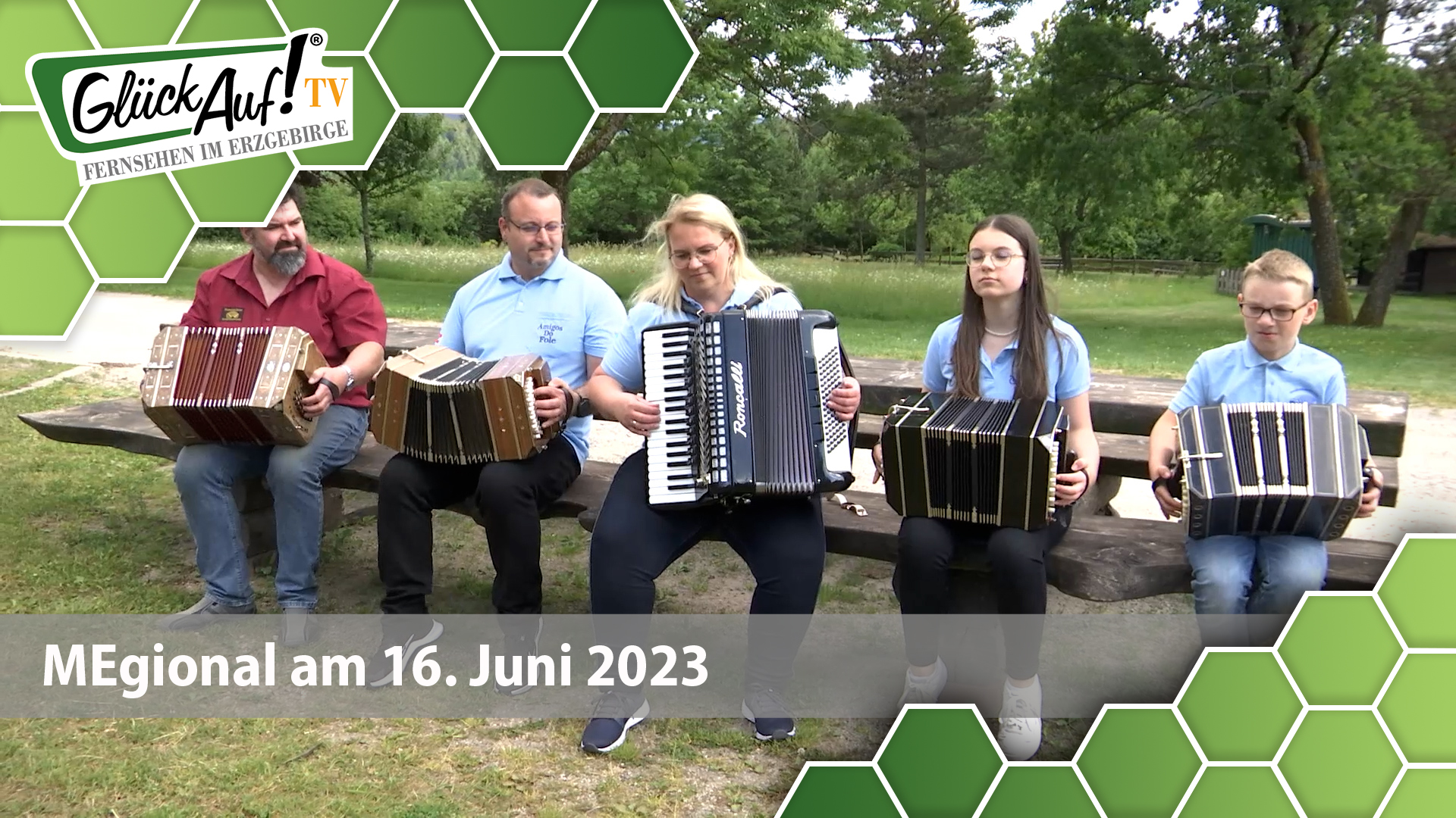 MEgional am 16. Juni 2023 u.a. mit Ankündigung der 13. Erzgebirgischen Liedertour