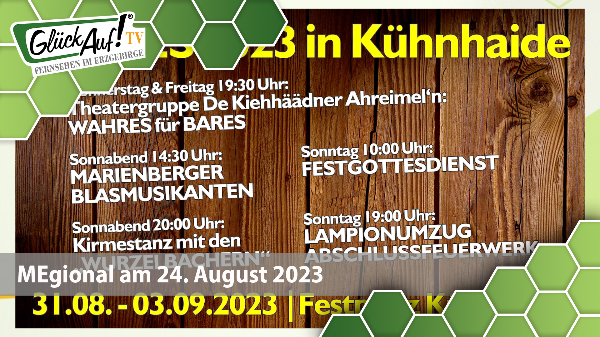 Glück Auf! kompakt für die Woche vom 26.08. bis 01.09.2023