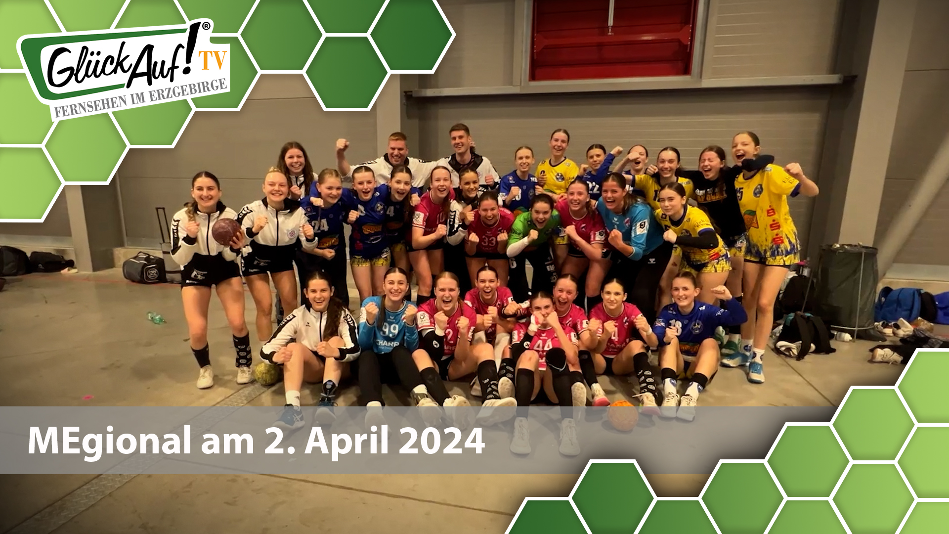 MEgional am 02. April 2024 mit dem Handballtournier in Prag mit HSV 1956 Marienberg Beteiligung 