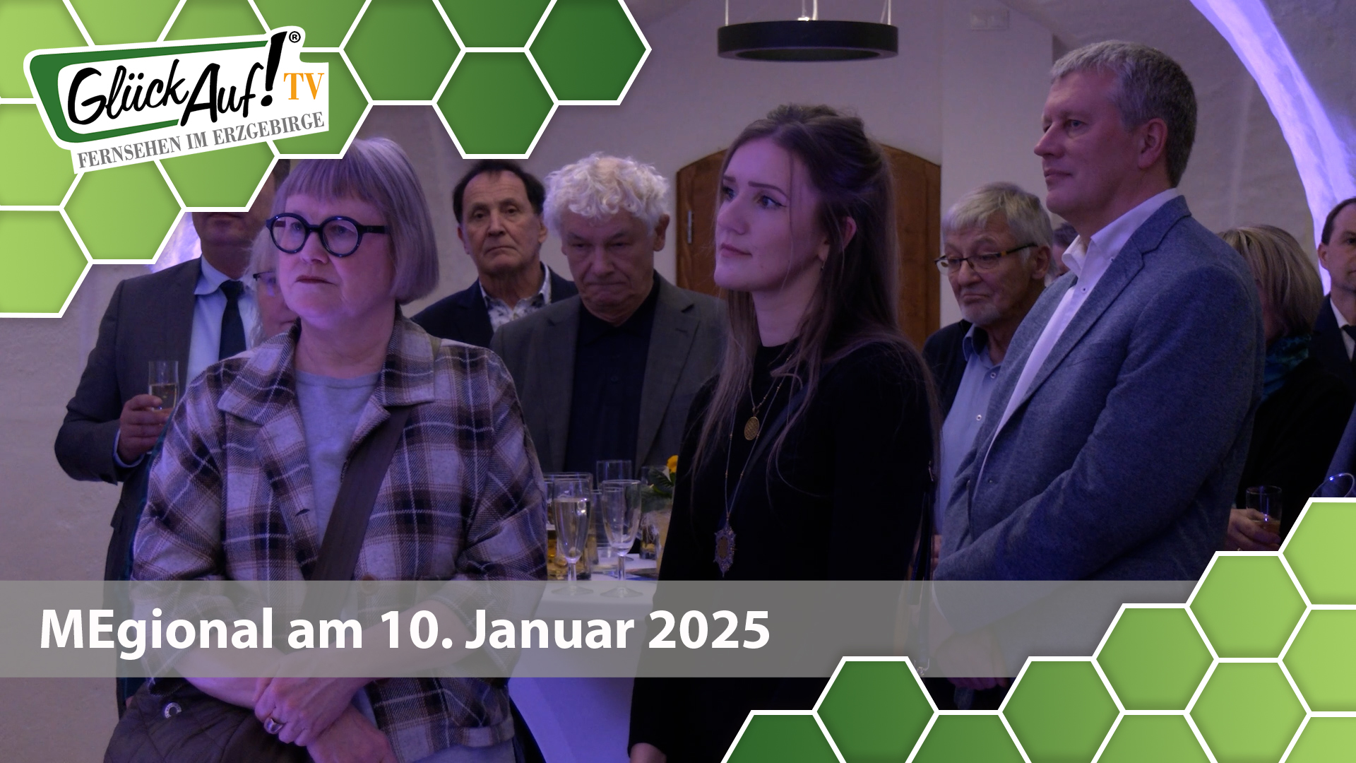 MEgional am 10. Januar 2025 mit Bildern vom Neujahresempfang in Olbernhau