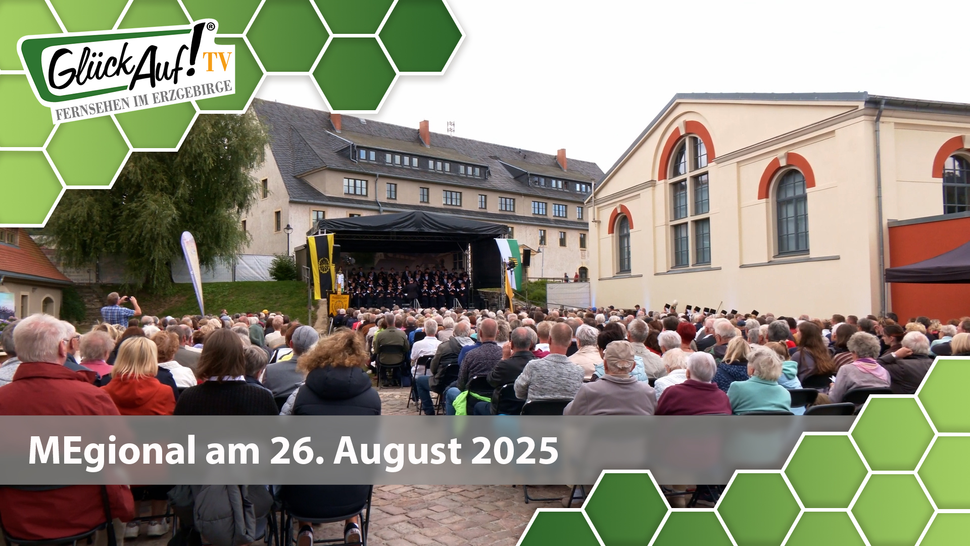 MEgional am 26. August 2025 mit dem Dresdner Kreuzchor bei 10 Jahre Grünthaler Sommer