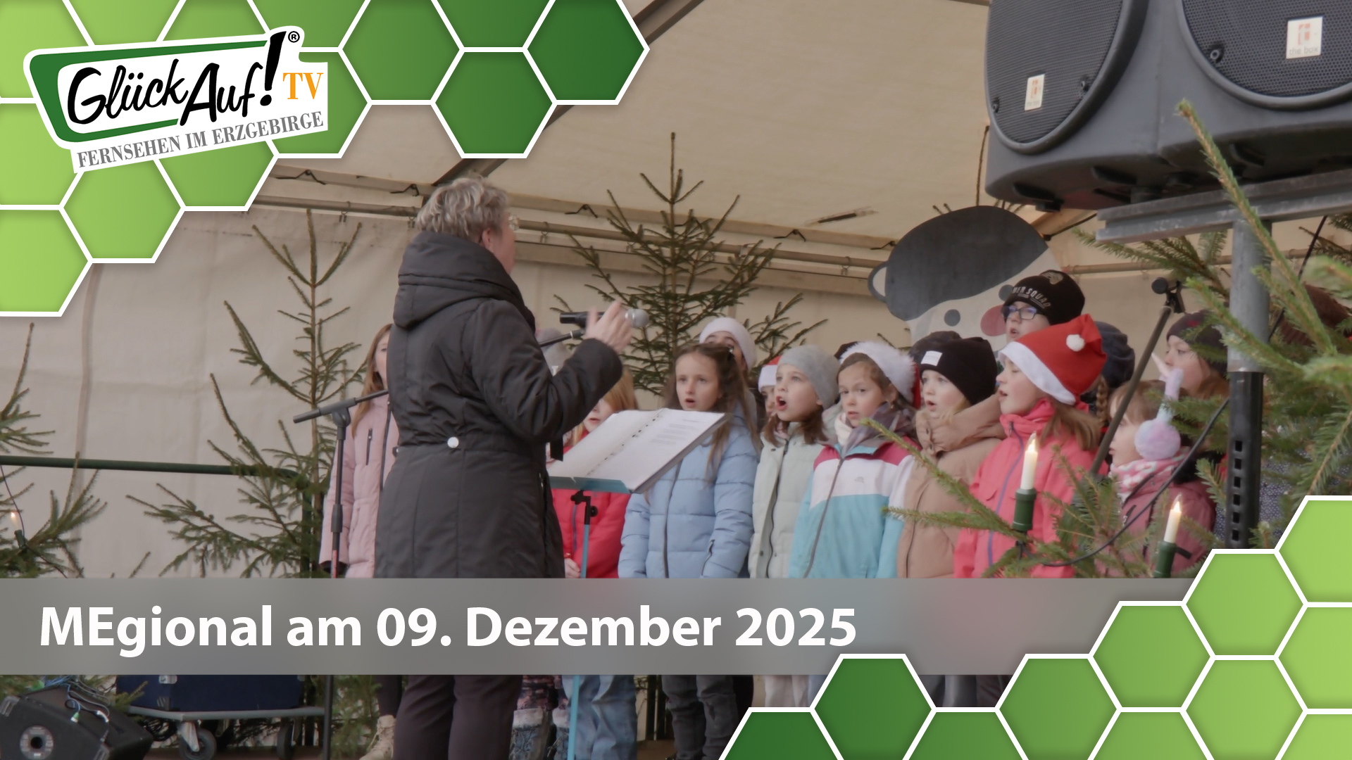 MEgional am 09. Dezember mit der Weihnachtsmarkteröffnung Brand-Erbisdorf