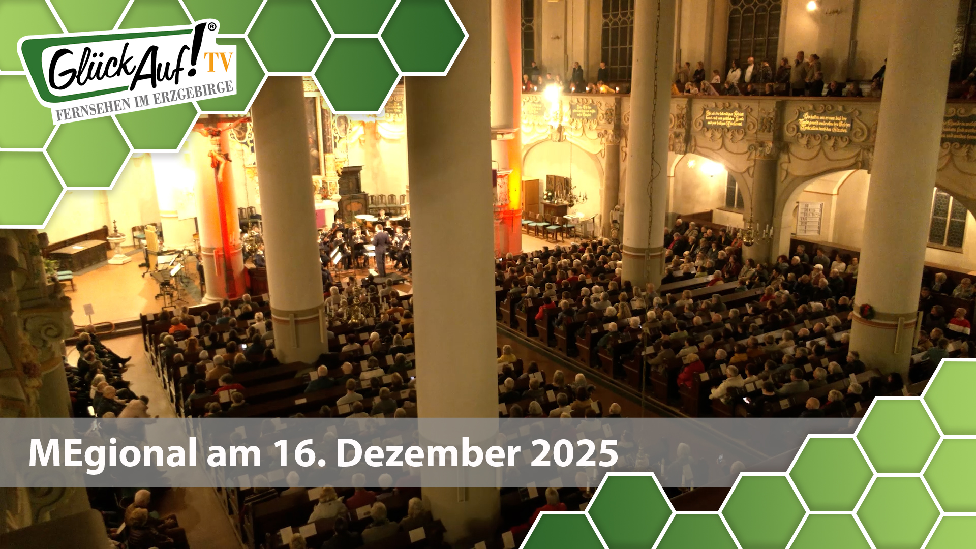 MEgional am 16. Dezember mit dem Thema: Luftwaffenmusikkorps Erfurt musizierte in St. Marien