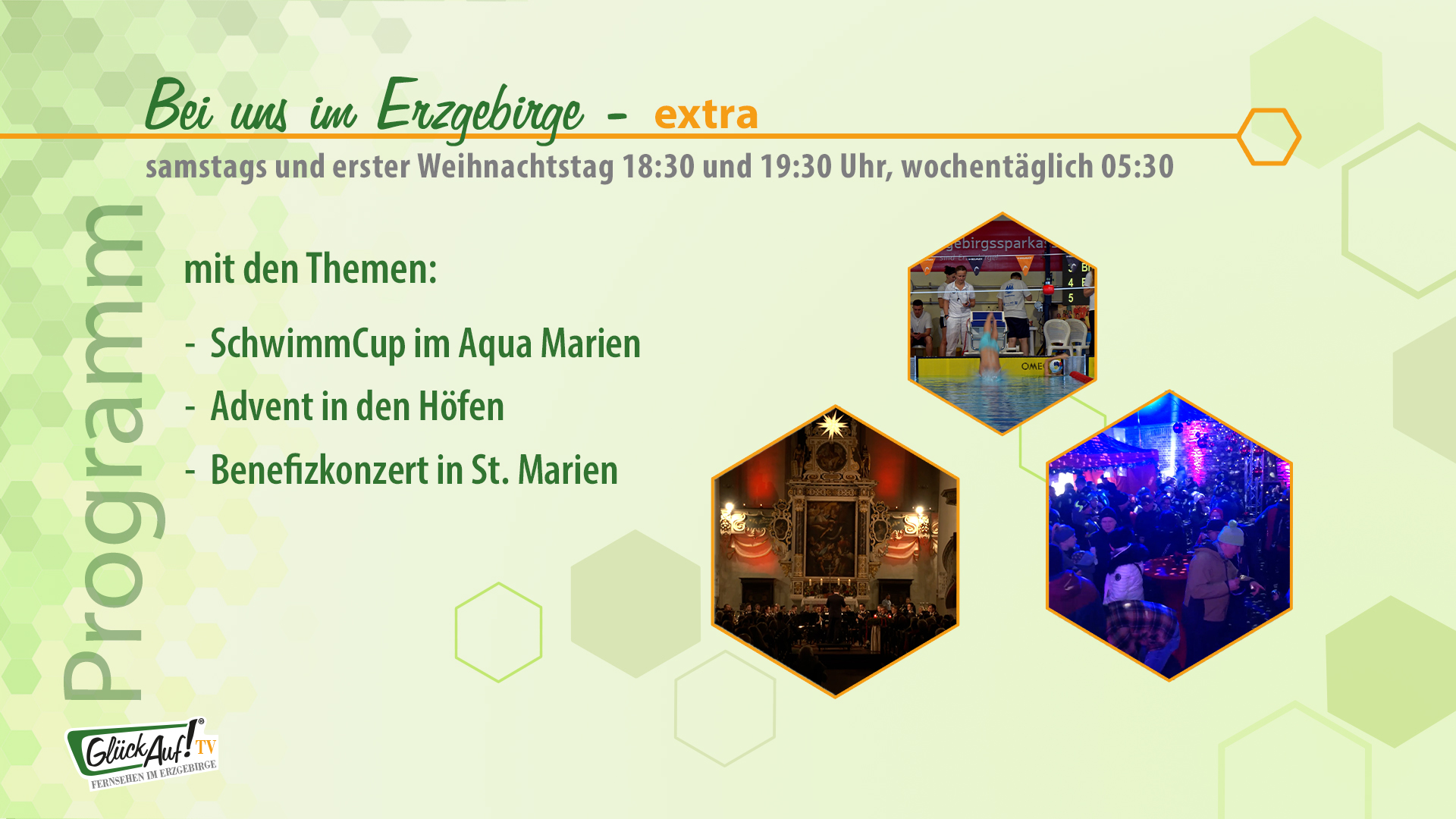 Bei uns im Erzgebirge - extra ab 20.12. Bei uns im Erzgebirge - extra ab 20.12.